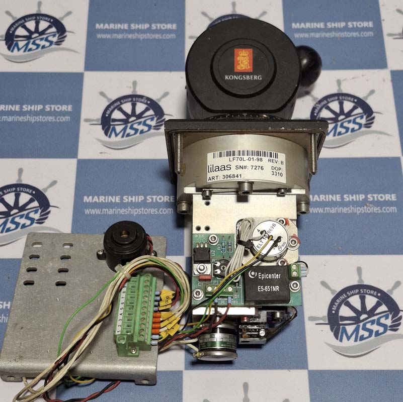 KONGSBERG-LILAAS LF70L-01-98 REV.B CONTROL LEVER