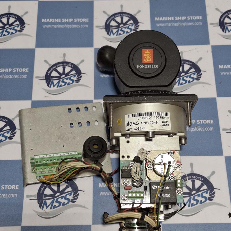 KONGSBERG-LILAAS LF70R-01-130 REV.B CONTROL LEVER-1 KONGSBERG-LILAAS LF70R-01-130 REV.B CONTROL LEVER