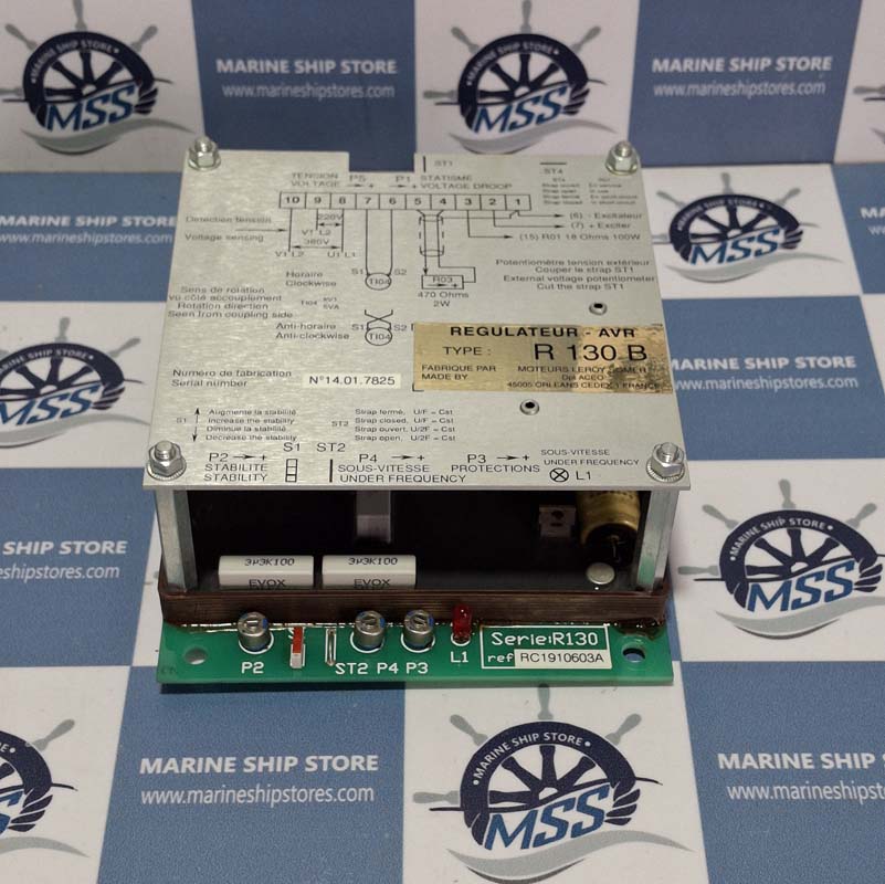 LEROY SOMER R-130B AUTOMATIC VOLTAGE REGULATOR-AVR