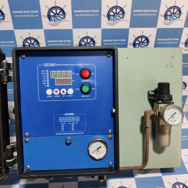 MT.H CONTROLS TTM-T100EP ELECTRO-PNEUMATIC TEMP INDICATING CONTROLLER