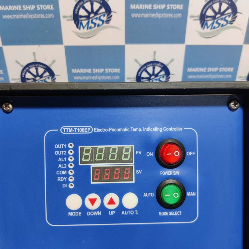 MT.H CONTROLS TTM-T100EP ELECTRO-PNEUMATIC TEMP INDICATING CONTROLLER