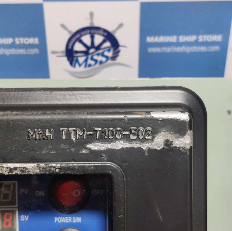 MT.H CONTROLS TTM-T100EP ELECTRO-PNEUMATIC TEMP INDICATING CONTROLLER