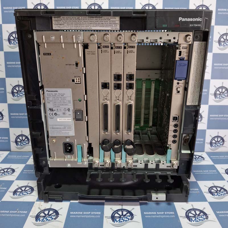 PANASONIC KX-TDA100NE HYBRID IP-PBX TELEPHONE SYSTEM-3 PANASONIC KX-TDA100NE HYBRID IP-PBX TELEPHONE SYSTEM