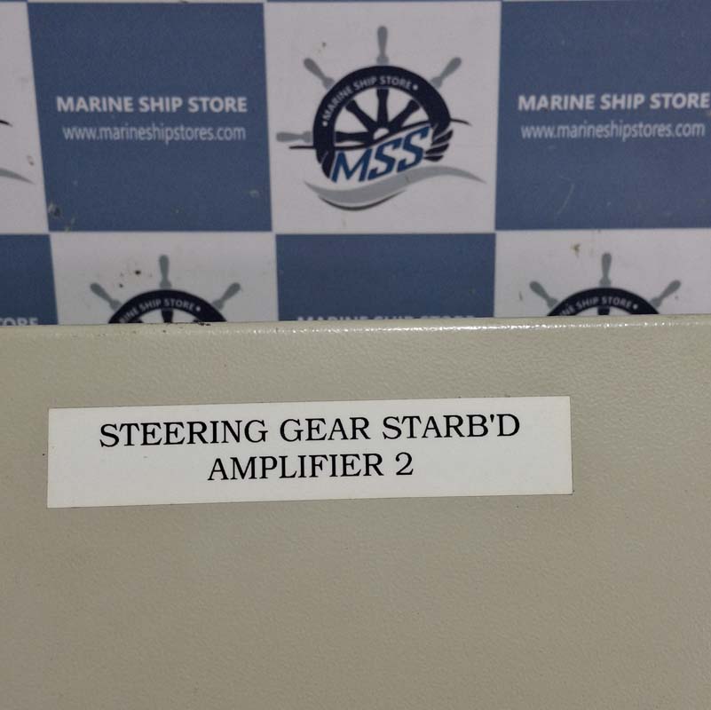 ROLLS-ROYCE ULSTEIN TENFJORD E-6507-00-01 AM01-04 STEERING GEAR STARBD AMPLIFIER PANEL