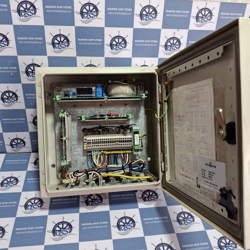 ROLLS-ROYCE ULSTEIN TENFJORD E-6507-00-01 AM01-04 STEERING GEAR STARBD AMPLIFIER PANEL