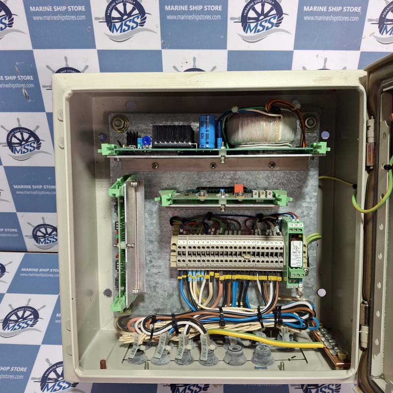 ROLLS-ROYCE ULSTEIN TENFJORD E-6507-00-01 AM01-04 STEERING GEAR STARBD AMPLIFIER PANEL