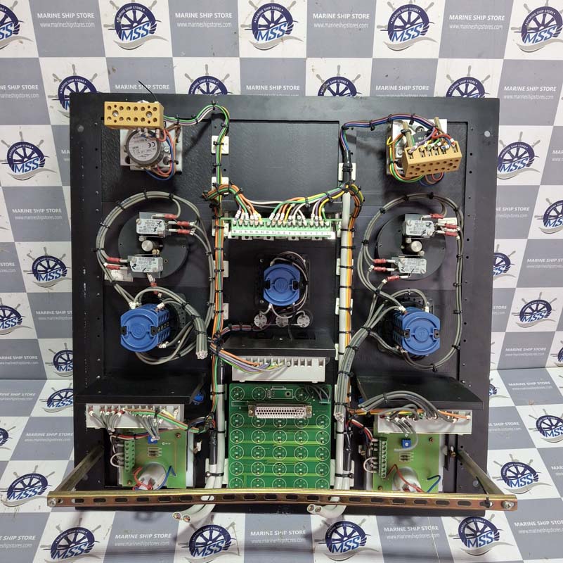 ROLLS-ROYCE ULSTEIN TENFJORD E-7001-10-55 CP06-64 EMERGENCY STEERING TRIED CONTROL PANEL
