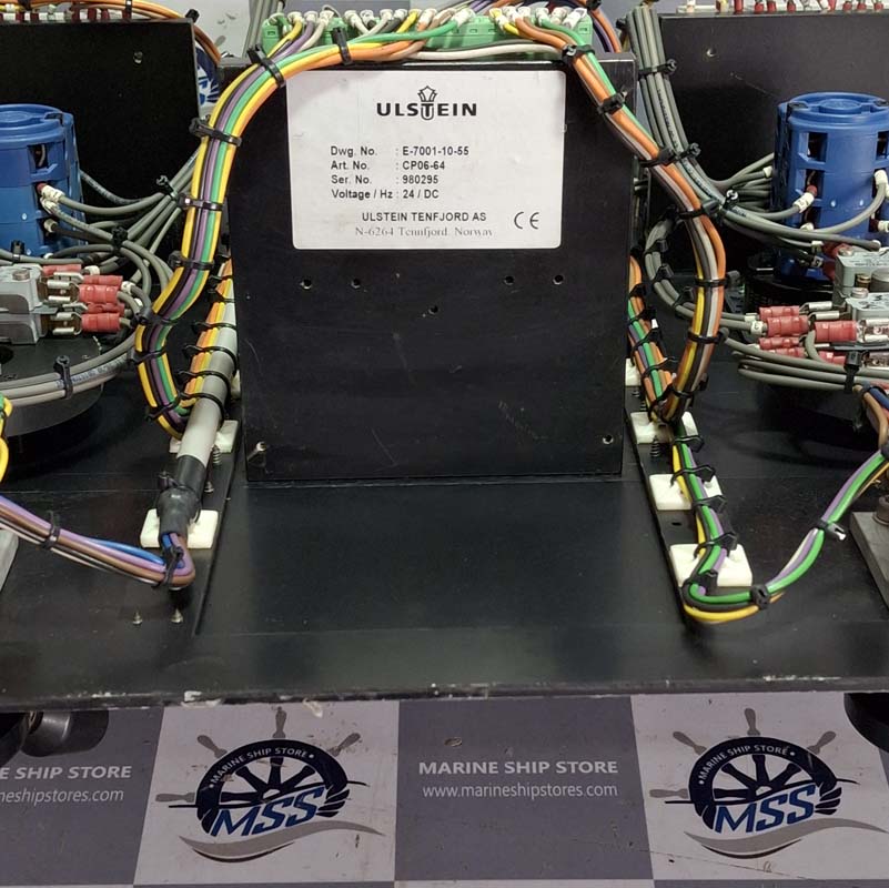 ROLLS-ROYCE ULSTEIN TENFJORD E-7001-10-55 CP06-64 EMERGENCY STEERING TRIED CONTROL PANEL