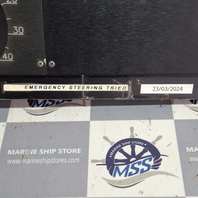 ROLLS-ROYCE ULSTEIN TENFJORD E-7001-10-55 CP06-64 EMERGENCY STEERING TRIED CONTROL PANEL