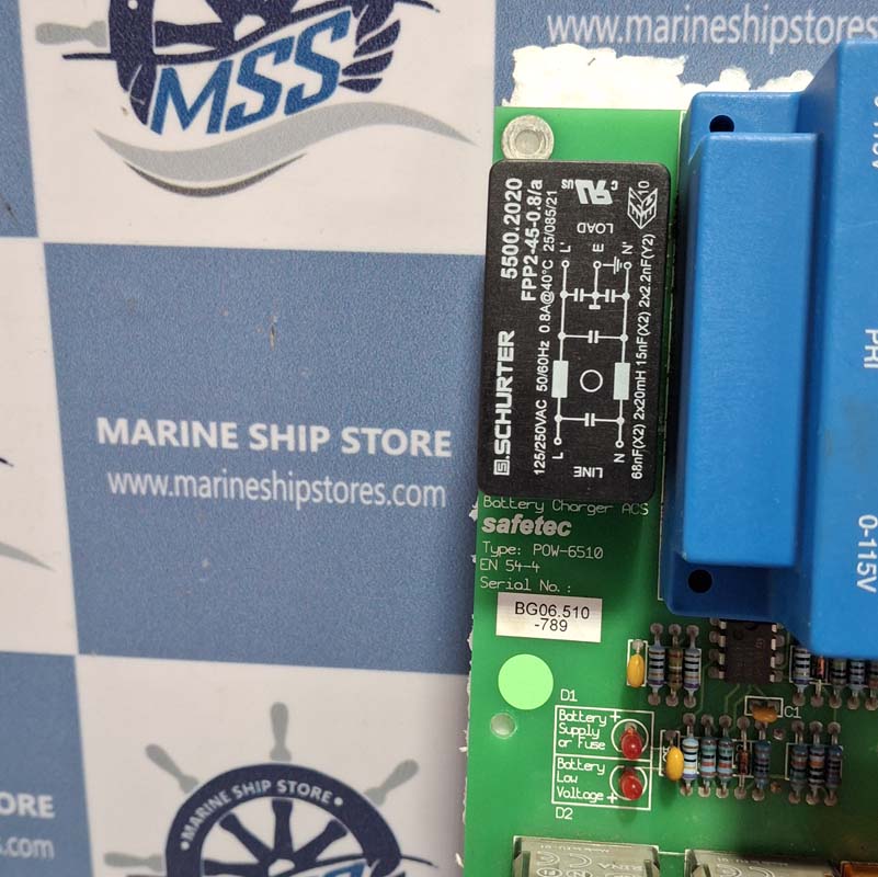 SAFETEC POW-6510 BG06.510-789 PCB CARD-1 SAFETEC POW-6510 BG06.510-789 PCB CARD
