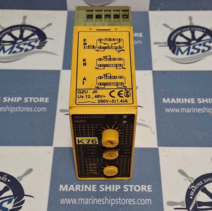 SELECTRON GZU 30 TIME DELAY RELAY