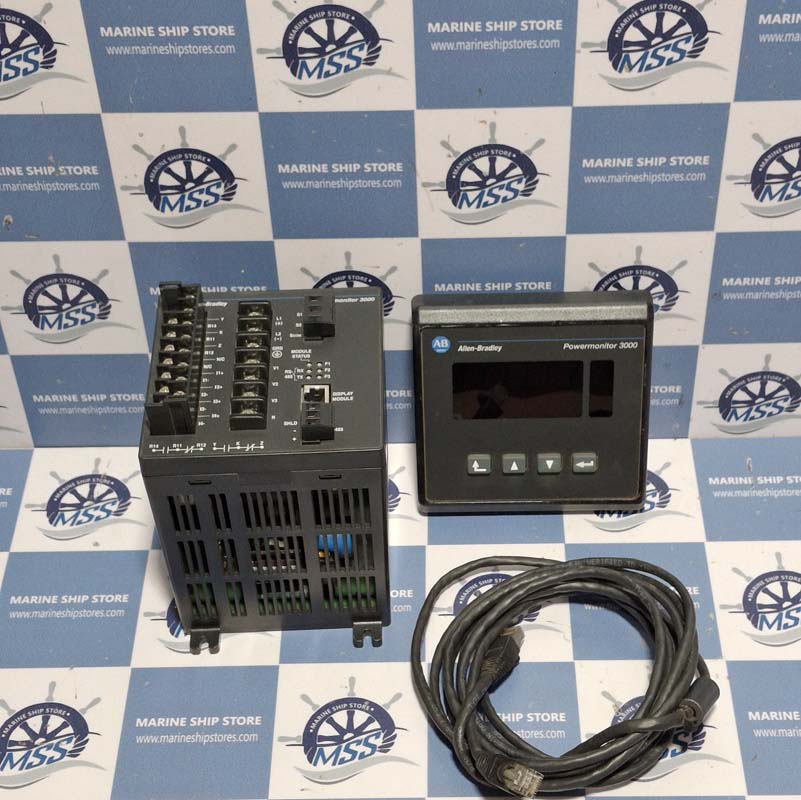 ALLEN-BRADLEY POWERMONITOR-3000 1404-M405A-000 SER-A 1404-DM SER-A UNIT