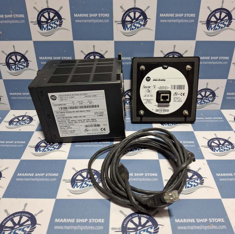 ALLEN-BRADLEY POWERMONITOR-3000 1404-M405A-000 SER-A 1404-DM SER-A UNIT