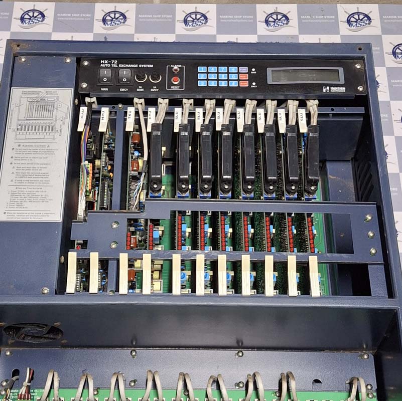 HANSHIN ELECTRONICS HX-72 AUTO TELEPHONE EXCHANGER-4 HANSHIN ELECTRONICS HX-72 AUTO TELEPHONE EXCHANGER
