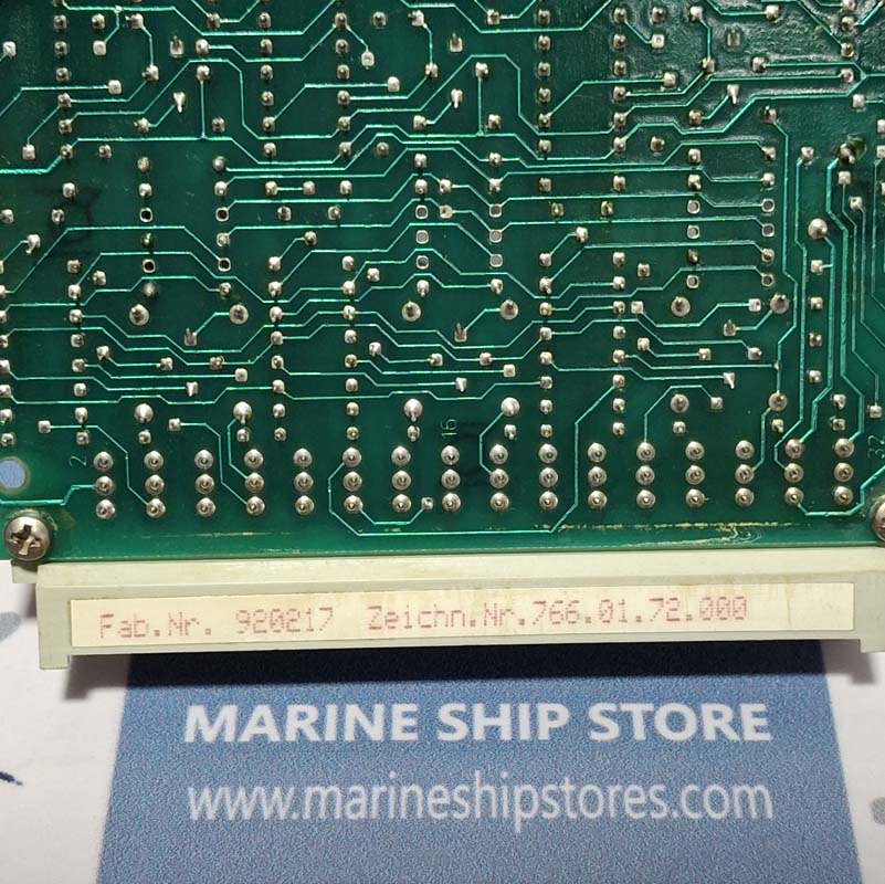 HDK ELEKTRONIK 766.01.72.000 A2025.02.00.001 PCB CARD