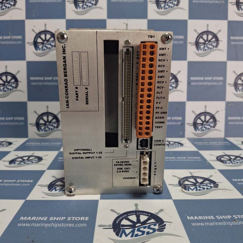IAN-CONRAD BERGAN A13076C-2 AMU GUARD LEVEL ALARM MONITORING UNIT
