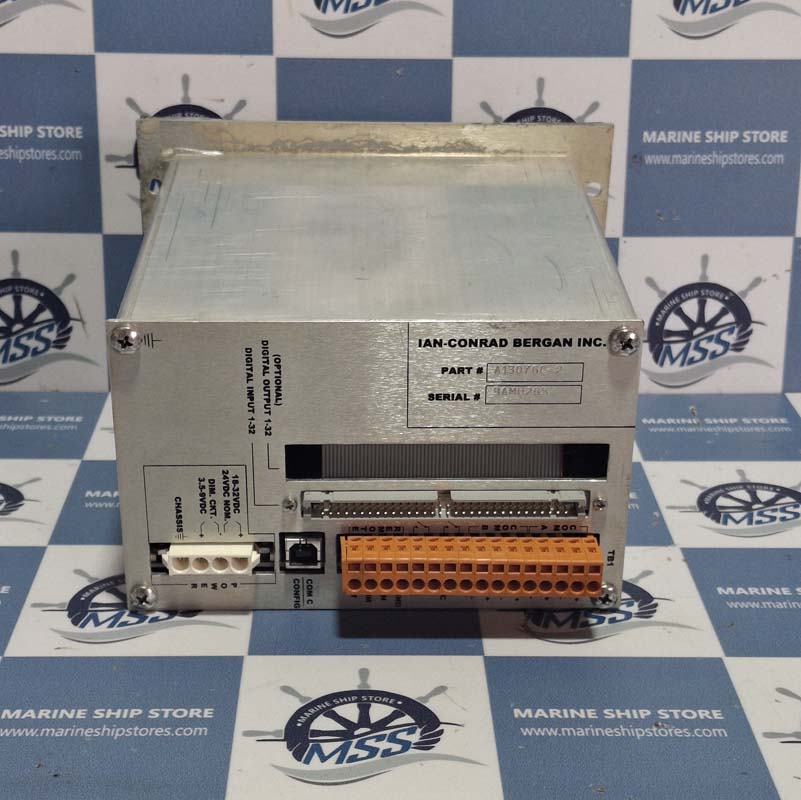 IAN-CONRAD BERGAN A13076C-2 AMU GUARD LEVEL ALARM MONITORING UNIT