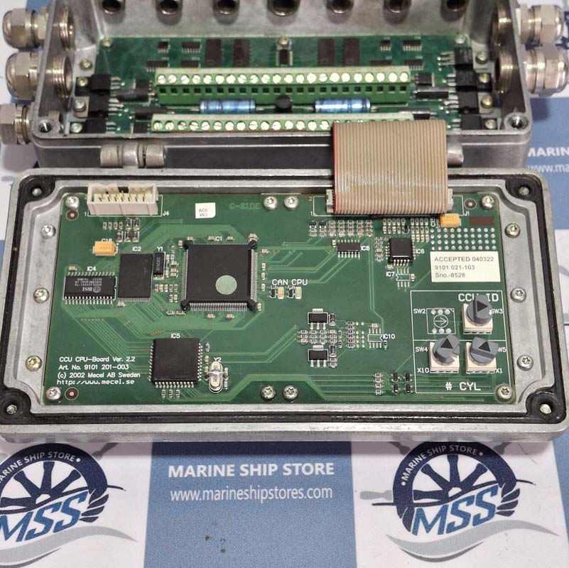 MECEL 9101-002-114 CCU MODULE FOR WARTSILA DIESEL 34SG ENGINE copy