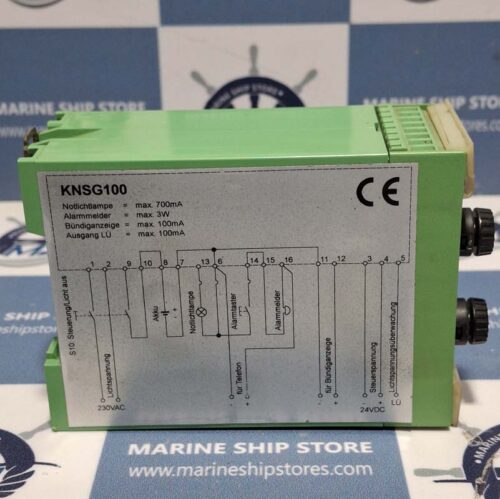 PHOENIX CONTACT KNSG-100 EMERGENCY LIGHTING VOLTAGE MONITORING CONTROL DEVICE