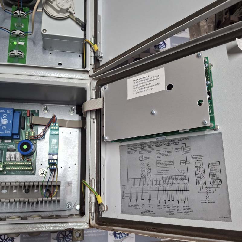 SAFETEC SDS-48 SMOKE DETECTION PANEL