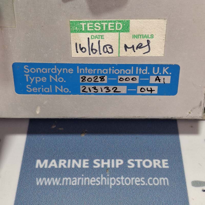 SONARDYNE 8028-000-A1 DM-150D-AL DISPLAY-2 SONARDYNE 8028-000-A1 DM-150D-AL DISPLAY