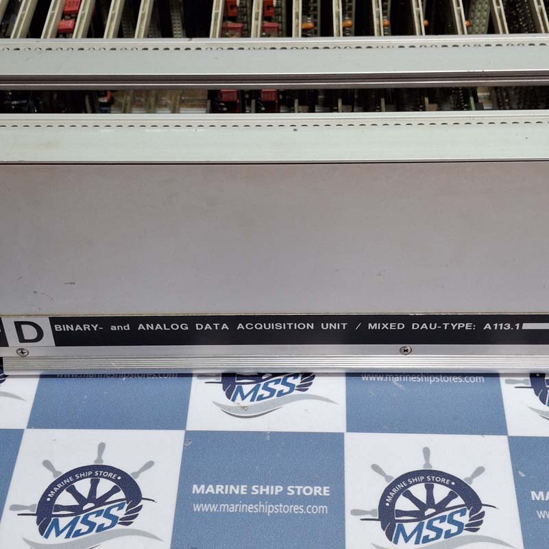 STEIN SOHN CAMOS-6809-D MIXED DAU-A-113.1 BINARY AND ANALOG DATA ACQUSITION UNIT