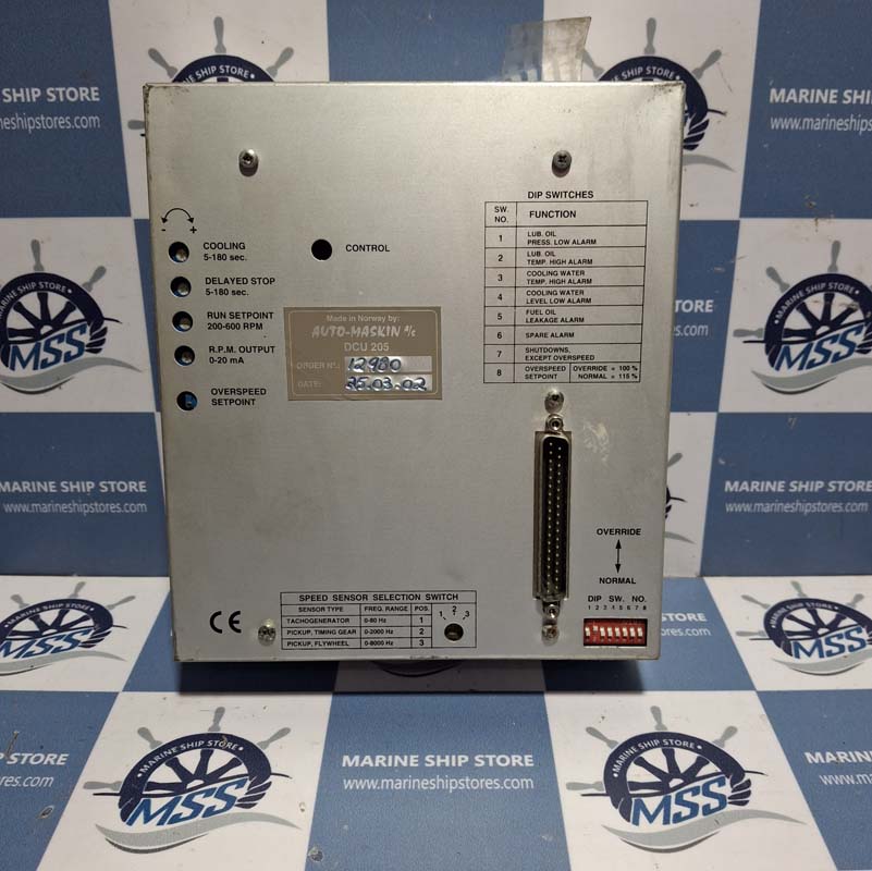 AUTO-MASKIN DCU-205 DIESEL ENGINE CONTROL UNIT