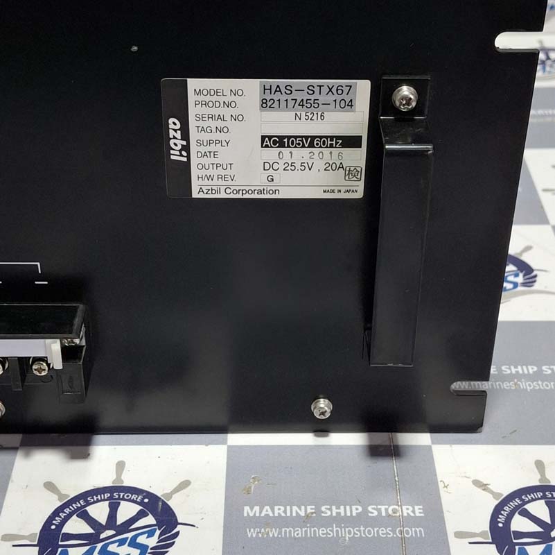 AZBIL CORPORATION HAS-STX67 POWER SUPPLY