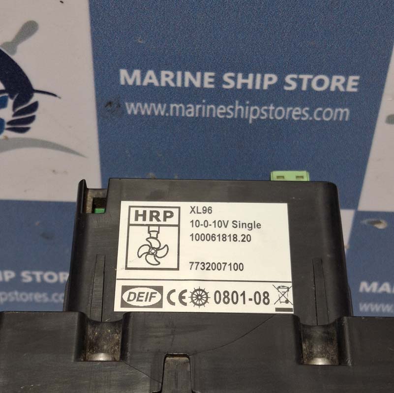 DEIF XL-96 RANGE 0-100 RPM METER