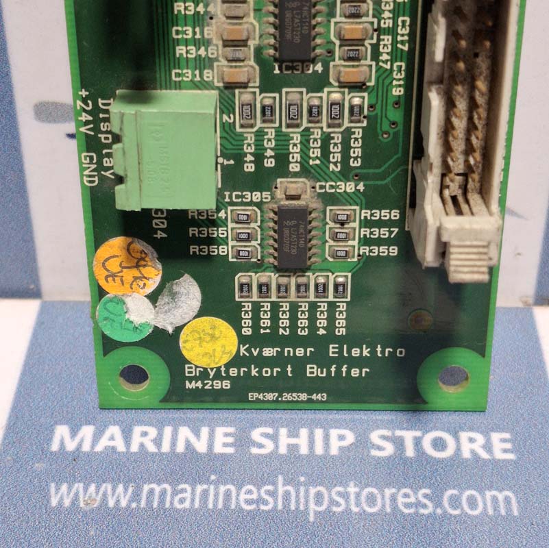 KVAERNER ELEKTRO M4296 EP4307.26538-443 BUFFER SWITCH CARD