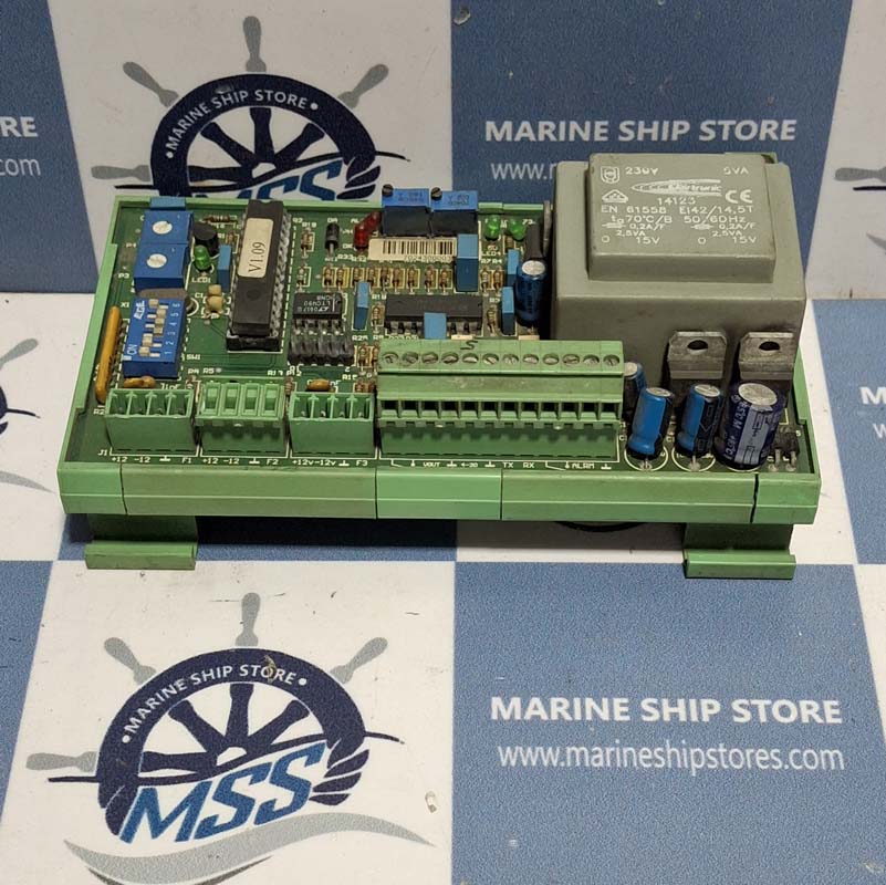 MARINE ELECTRIC 73.00.01.43.00 REV-A CURRENT TRANSFORMER PCB MODULE