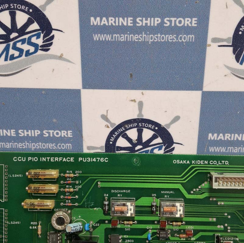 OSAKA KIDEN PU31476C CCU PIO INTERFACE PCB CARD