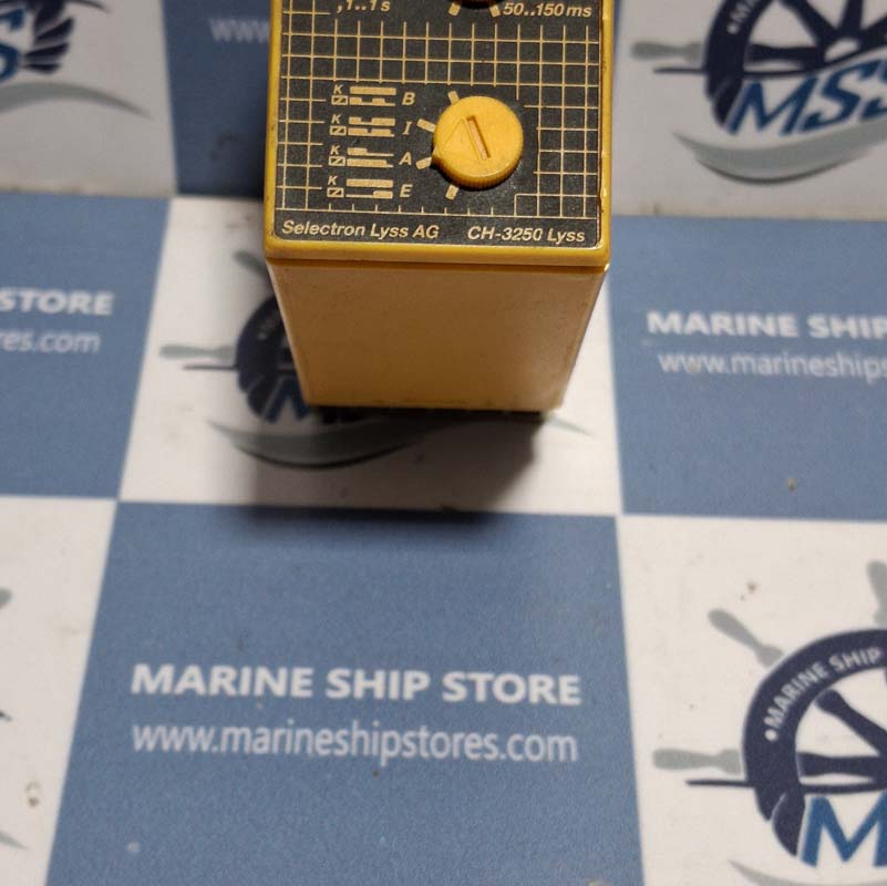 SELECTRON GZU CH-3250 LYSS TIME DELAY RELAY
