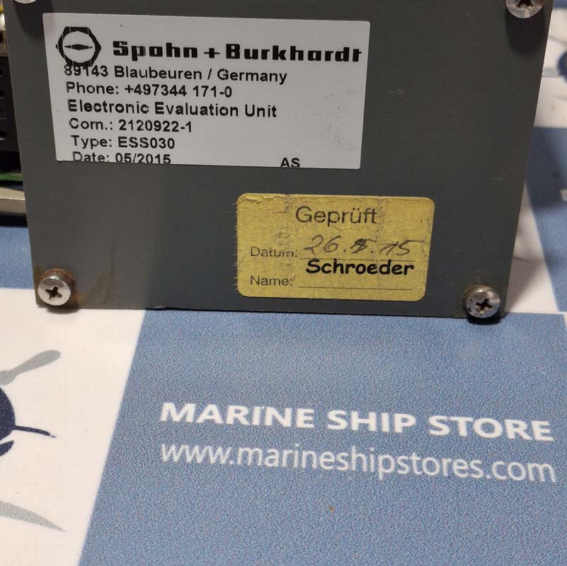 SPOHN + BURKHARDT ESS030 CRANE JOYSTICK CONTROLLER-2 SPOHN + BURKHARDT ESS030 CRANE JOYSTICK CONTROLLER
