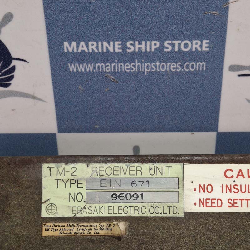 TERASAKI ELECTRIC EIN-671 TM-2 RECEIVER UNIT