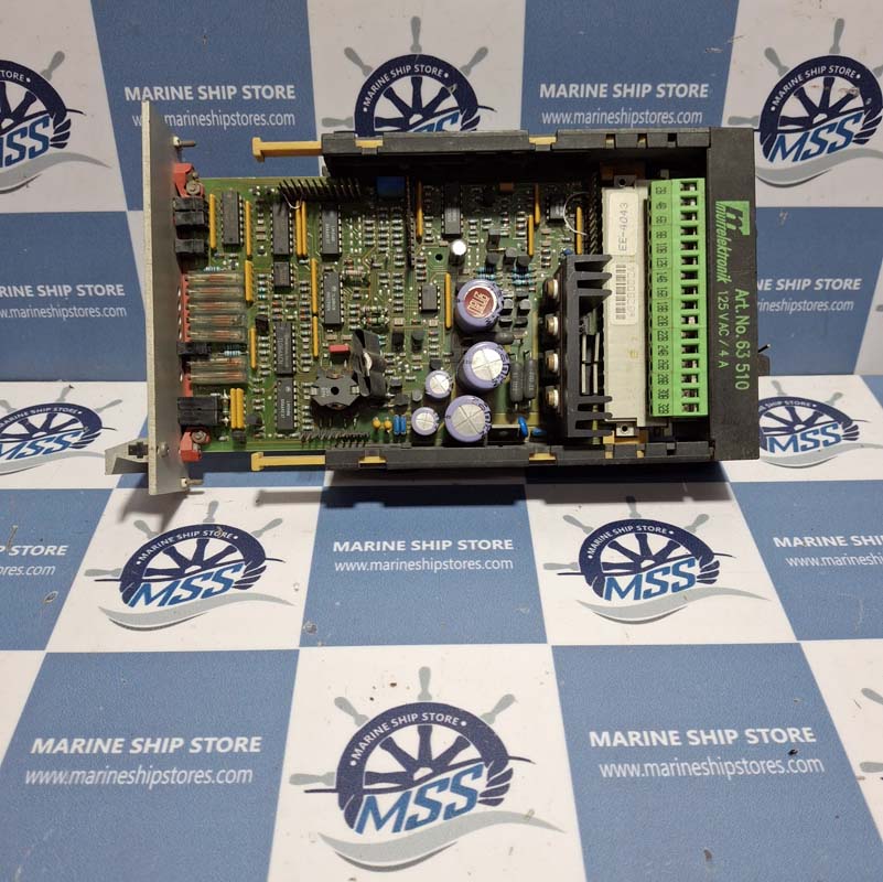 VICKERS EEA-PAM-523-A-30 POWER AMPLIFIER BOARD WITH BASE
