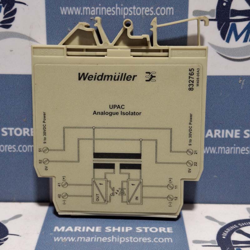 WEIDMULLER UPSC 832765 ANALOGUE ISOLATOR-1 WEIDMULLER UPSC 832765 ANALOGUE ISOLATOR