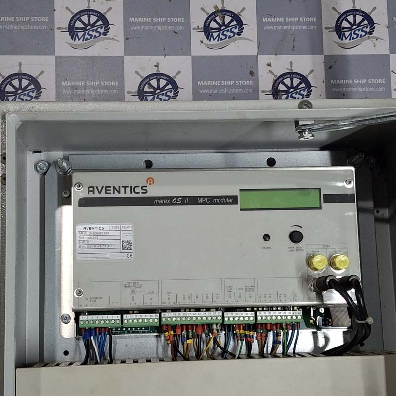 AVENTICS AE 1045.500 PORT CONTROL CABINET PANEL-6 AVENTICS AE 1045.500 PORT CONTROL CABINET PANEL