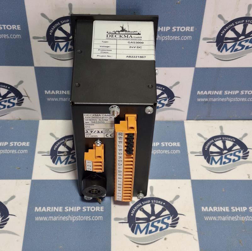 DECKMA GMBH GAS-3000 GENERAL ALARM PANEL-1 copy