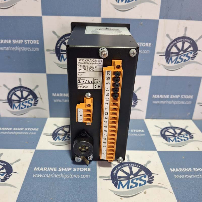 DECKMA GMBH GAS-3000 GENERAL ALARM PANEL-1 copy