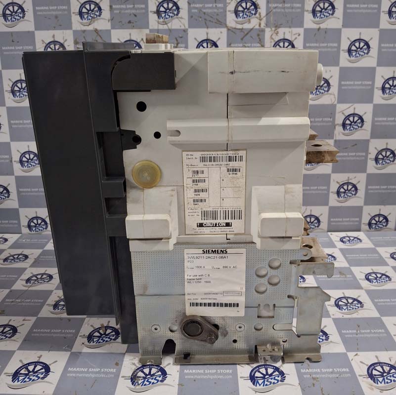 SIEMENS WL-I-1600 N 3WL9211-2AC21-0B21 AIR CIRCUIT BREAKER-4 SIEMENS WL-I-1600 N 3WL9211-2AC21-0BA1 AIR CIRCUIT BREAKER