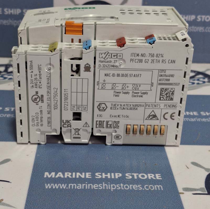 WAGO 750-8214 PFC200 CONTROLLER