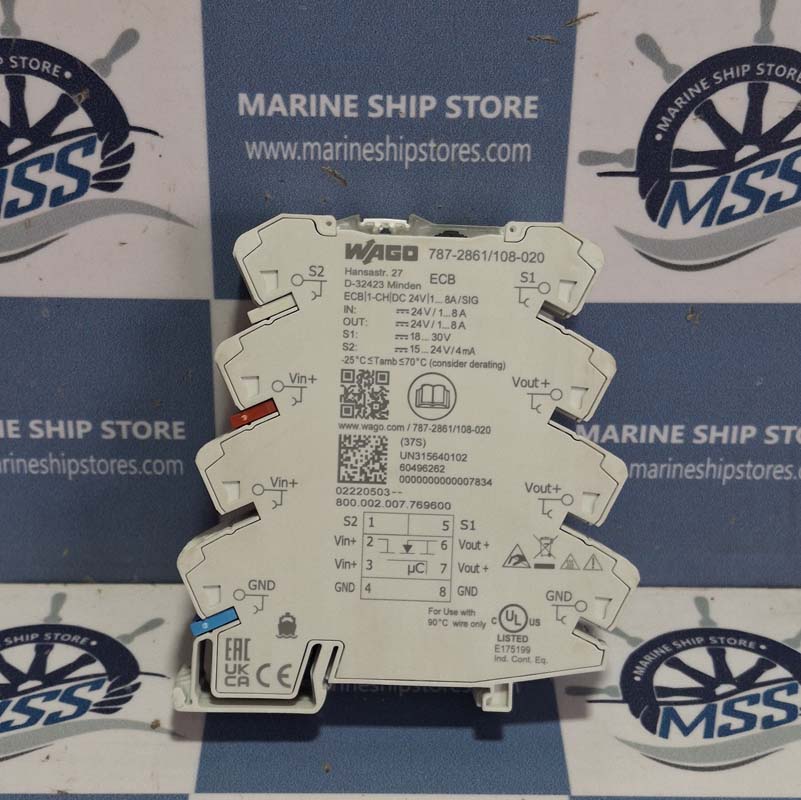 WAGO 787-2861-108-020 ELECTRONIC CIRCUIT BREAKER