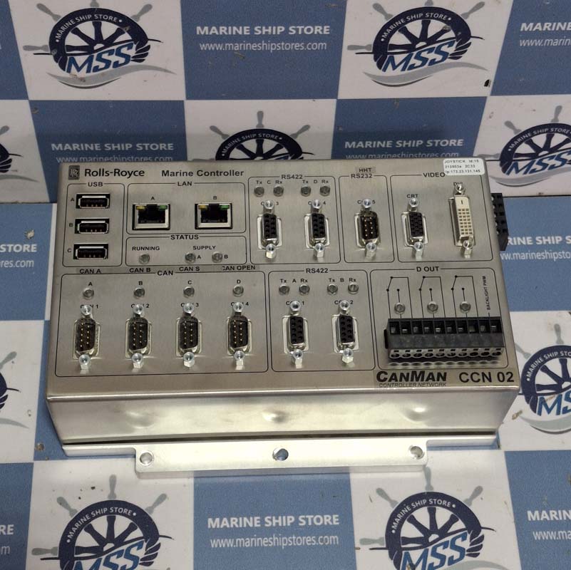 ROLLS ROYCE CANMAN H1111.0103 MARINE CONTROLLER