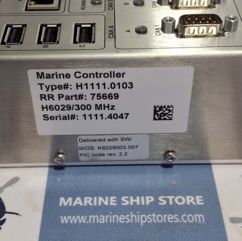 ROLLS ROYCE CANMAN H1111.0103 MARINE CONTROLLER