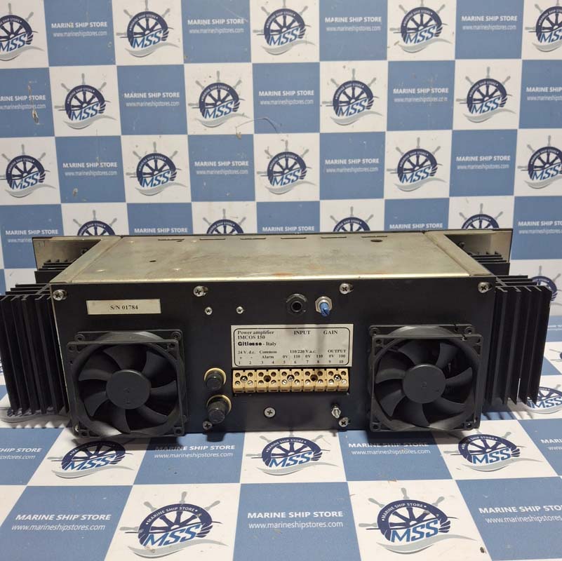 IMCOS 150 AC-DC DUAL SUPPPLY POWER AMPLIFIER
