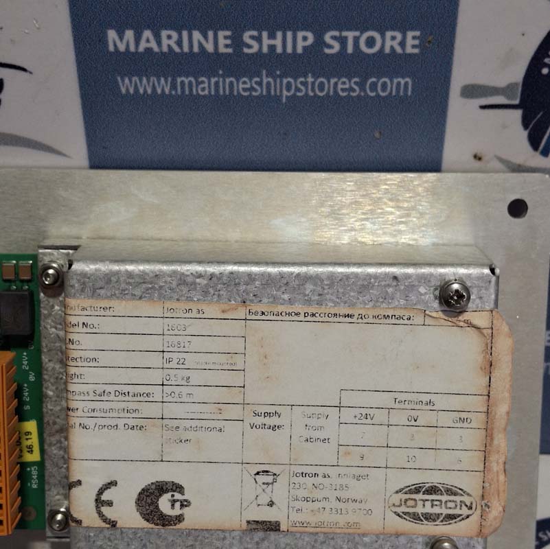 JOTRON PHONTECH 1603 ALARM CONTROL PANEL-4 JOTRON PHONTECH 1603 ALARM CONTROL PANEL