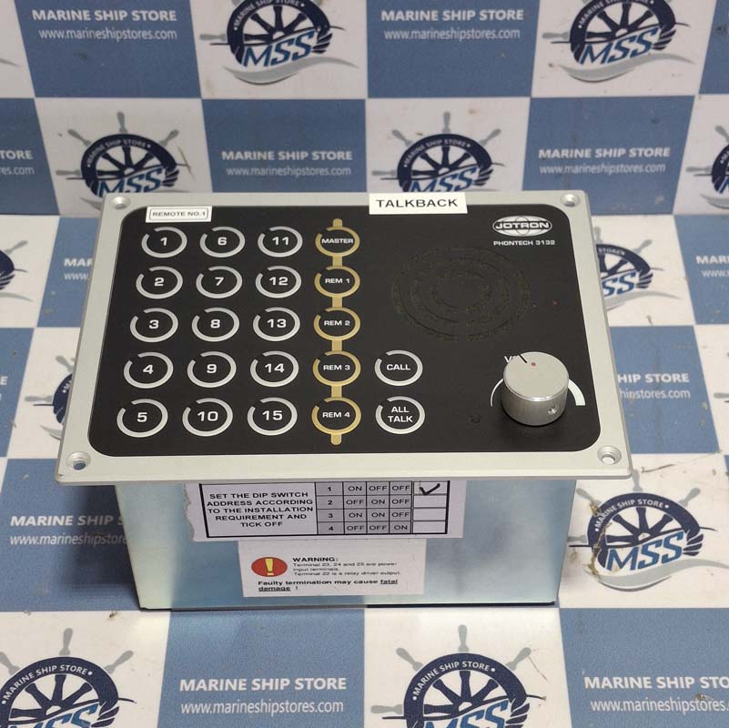 JOTRON PHONTECH 3132 TALKBACK SYSTEM