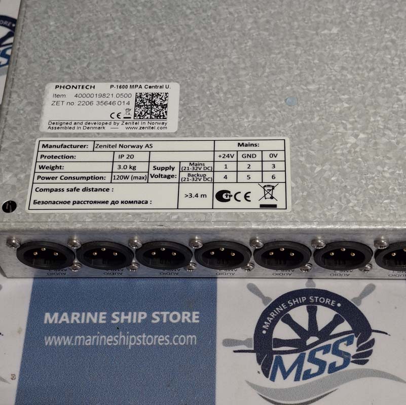 PHONTECH MPA-1600 MARITIME COMMUNICATION SYSTEM