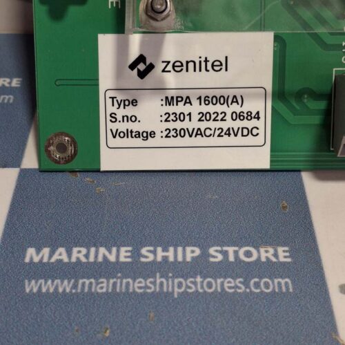 ZENITEL MPA-1600A 03118-011 REV.3 TERMINAL BOARD